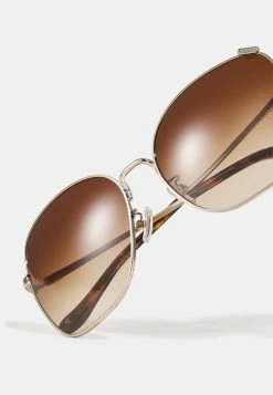 Coupon 🔔 Coach 👓 Sunglasses - Shiny Light Gold-coloured 😍 -Coach Sales 702dc99a38f6419dad210f1dcfafce11