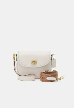 Best reviews of ✔️ Coach POLISHED PEBBLE WILLOW SADDLE BAG - Across Body Bag - Chalk 😉