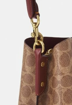 Buy 🎁 Coach POLISHED WILLOW BUCKET BAG - 👜 Handbag - Tan/rust ❤️ -Coach Sales 76b62c7033264c408823343ebf60a142