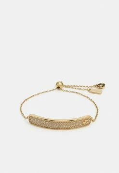 Cheapest 😀 Coach PAVE SLIDER BRACELET - Bracelet - Gold-coloured 😉
