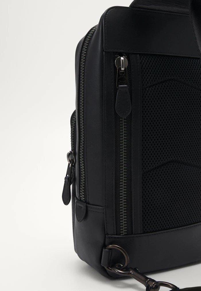 Best Pirce 🌟 Coach SIGNATURE GOTHAM PACK UNISEX - Across Body Bag - Charcoal/black 🌟 4 Best Pirce 🌟 Coach SIGNATURE GOTHAM PACK UNISEX - Across Body Bag - Charcoal/black 🌟 - Image 4