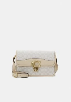 Flash Sale ⭐ Coach SIGNATURE STUDIO SHOULDER - Across Body Bag - Chalk Ivory 🛒