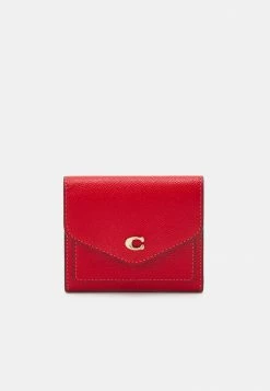 Flash Sale ✔️ Coach CROSSGRAIN SMALL WALLET - Wallet - Sport Red 🔥