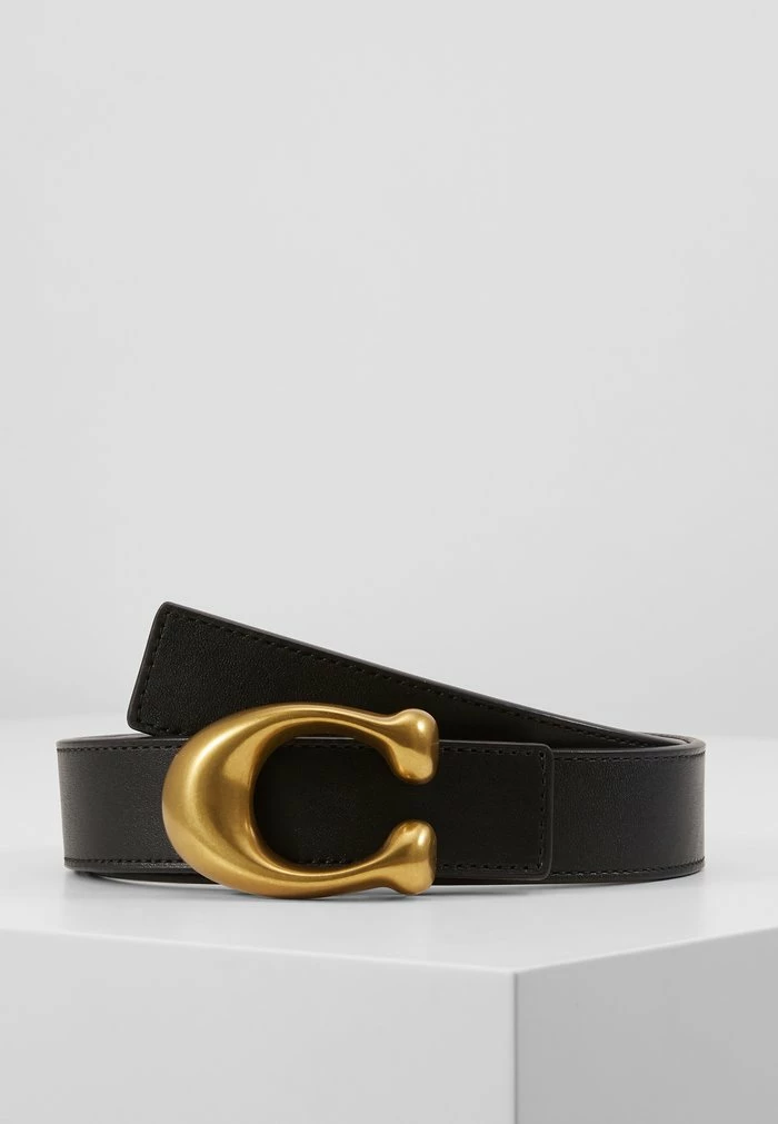 Top 10 🛒 Coach SCULPTED REVERSIBLE BELT - Belt - Black/saddle 🛒 1 Top 10 🛒 Coach SCULPTED REVERSIBLE BELT - Belt - Black/saddle 🛒