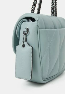 Best Pirce 🌟 Coach QUILTED PILLOW MADISON SHOULDER - Across Body Bag - Aqua 🔔 -Coach Sales 889385370ef84555b071aae6d4d85a93