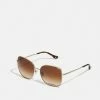 Coupon 🔔 Coach 👓 Sunglasses - Shiny Light Gold-coloured 😍