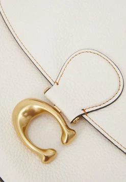 Outlet ✨ Coach SOFT PEBBLE MAY SHOULDER BAG - 👜 Handbag - Chalk 👏 -Coach Sales 8ba28581e3774d5aba90e789fd7f9a7b