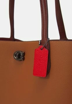 Best reviews of 😉 Coach SIGNATURE INTERIOR WILLOW - 👜 Handbag - Saddle 🔥 -Coach Sales 8cc58d1267114f7f8ed5a64317bb434e