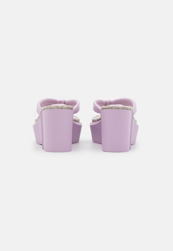 Hot Sale ⭐ Coach FRANKI - T-bar 🩴 Sandals - Violet 😍 4 Hot Sale ⭐ Coach FRANKI - T-bar 🩴 Sandals - Violet 😍 - Image 4