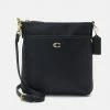 Discount 🛒 Coach CROSSGRAIN KITT - Across Body Bag - Black 🔥
