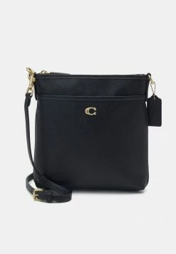 Discount 🛒 Coach CROSSGRAIN KITT - Across Body Bag - Black 🔥
