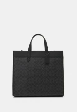 Cheap 😀 Coach SIGNATURE FIELD TOTE UNISEX - Tote Bag - Charcoal 👏