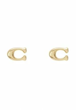 New 🎉 Coach BUBBLE STUD EARRING - Earrings - Gold-coloured 🌟 -Coach Sales 97c5e62492d8495e9b930cfcfaeb9e86