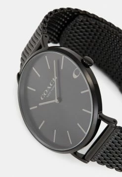 Best Pirce 🌟 Coach CHARLES UNISEX - ⌚ Watch - Black 🛒 -Coach Sales a18c41d78ef2498c9216b1f201c596a9