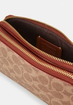 Cheap 🎁 Coach COLORBLOCK 🧥 COATED SIGNATURE KIRA CROSSBODY - Across Body Bag - Tan Rust 🌟 -Coach Sales a733d25b05954247bdd4f86e2815e142