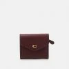 Hot Sale ✔️ Coach CROSSGRAIN SMALL WALLET - Wallet - Wine ✨