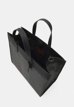 Cheap 😀 Coach SIGNATURE FIELD TOTE UNISEX - Tote Bag - Charcoal 👏 -Coach Sales a7751b5ea5b04216b468b996b4b623ff