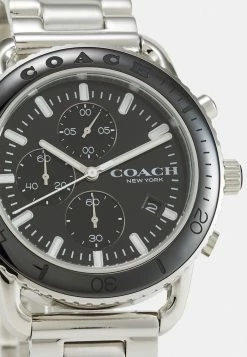 Best deal ❤️ Coach CRUISER UNISEX - Chronograph ⌚ Watch - Silver-coloured/black 🤩 -Coach Sales a7dc4f5b7a4047eaa36b42fd48cb3b7f