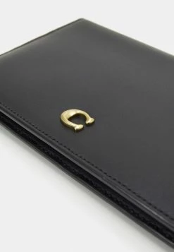 Buy 🔔 Coach SLIM TRAVEL WALLET - Wallet - Black 😀 -Coach Sales a8abdf41df6844438bb627cac424df98