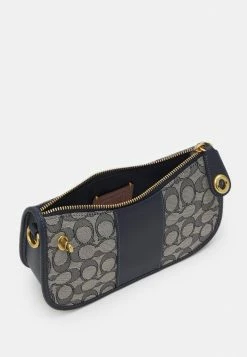 Cheapest ⭐ Coach SIGNATURE SWINGER - 👜 Handbag - Navy Midnight Navy ❤️ -Coach Sales aaf6c865a2a743109818ee29b9253863