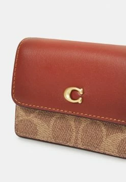 Best reviews of 👍 Coach SIGNATURE HALF FLAP CARD CASE - Wallet - Tan Rust 💯 -Coach Sales ba896829fe55464d9a85ffbf429a5998