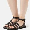 Wholesale 👍 Coach GISELLE - 🩴 Sandals - Black 😉