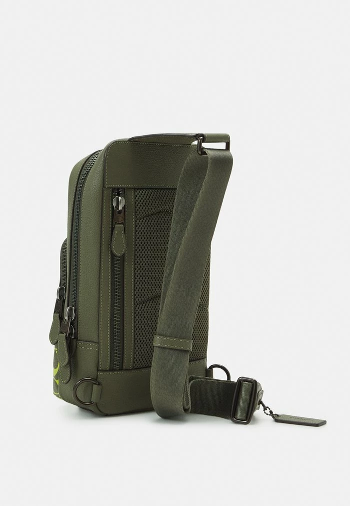 Buy ๐ Coach GOTHAM PACK SIGNATURE PEBBLE UNISEX - Across Body Bag - Army Green/key Lime โ 2 Buy ๐ Coach GOTHAM PACK SIGNATURE PEBBLE UNISEX - Across Body Bag - Army Green/key Lime โ - Image 2
