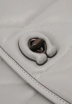 Brand new 😀 Coach QUILTED PILLOW MADISON SHOULDER - Across Body Bag - Dove Grey 👍 -Coach Sales c454b9ebaf1c479a9314b996d4888503