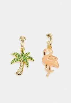Best reviews of 🔥 Coach TROPICAL MISMATCH EARRINGS - Earrings - Gold/multicolor 🎉