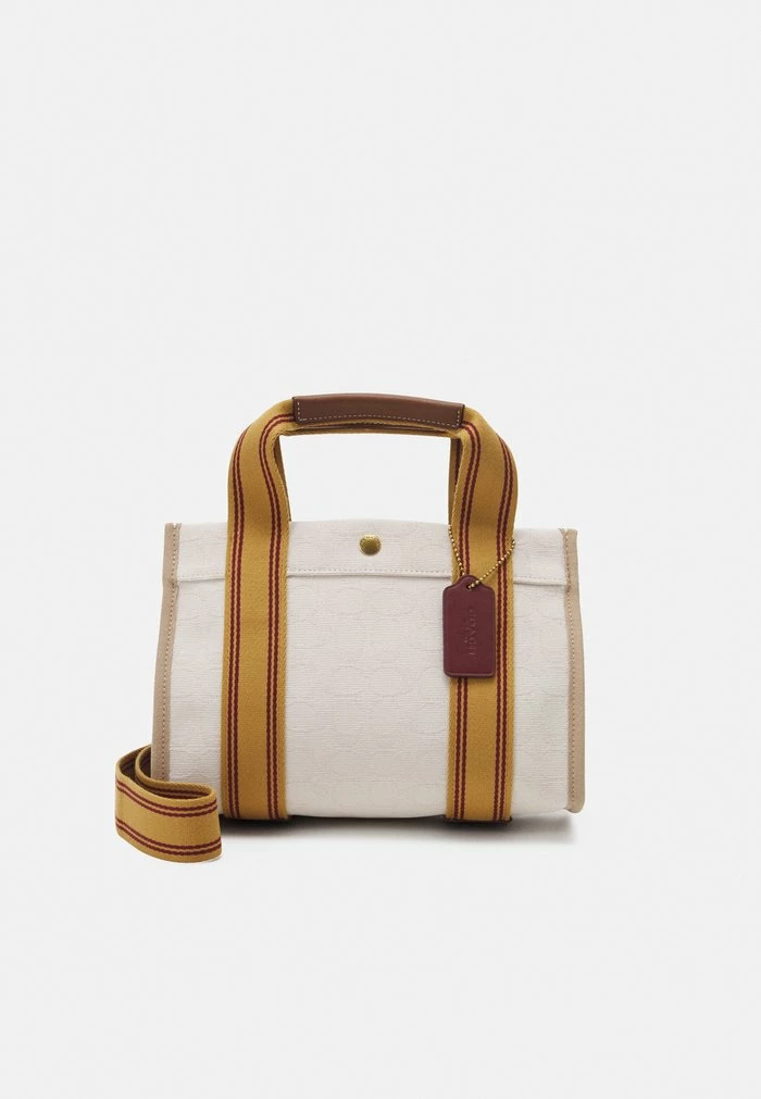 Discount ๐ Coach SIGNATURE SPIN TOTE - ๐ Handbag - Natural โจ 1 Discount ๐ Coach SIGNATURE SPIN TOTE - ๐ Handbag - Natural โจ