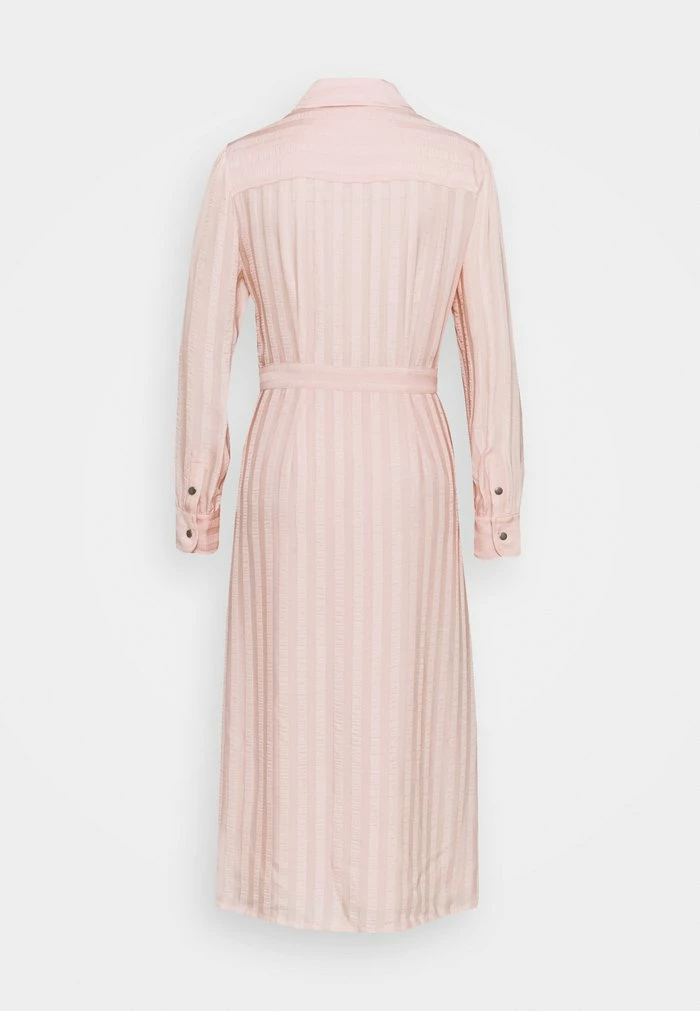 Promo 🥰 Coach LONG STRIPED 👗 DRESS - 👚 Shirt 👗 DRESS - Cloud Pink 👍 2 Promo 🥰 Coach LONG STRIPED 👗 DRESS - 👚 Shirt 👗 DRESS - Cloud Pink 👍 - Image 2