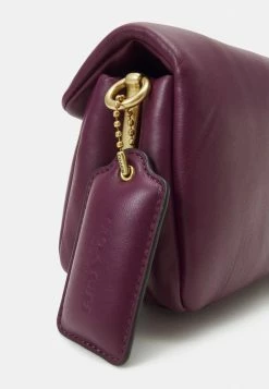 Hot Sale 🔔 Coach COVERED CLOSURE PILLOW TABBY SHOULDER - 👜 Handbag - Deep Berry ⭐ -Coach Sales cf3ba2b4cbcc432ea35f84f166144327