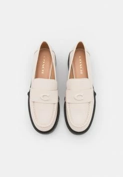 Brand new 😉 Coach LEAH LOAFER - Slip-ons - Chalk 🔥 -Coach Sales d0175d03409d4dc89da9783b5391ed1c