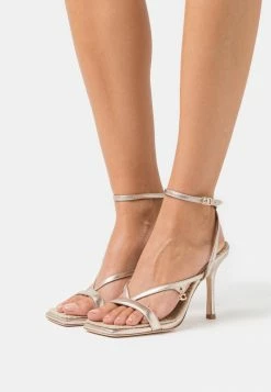 Cheapest ❤️ Coach KAIA - High Heeled 🩴 Sandals - Platinum Champagne 😍