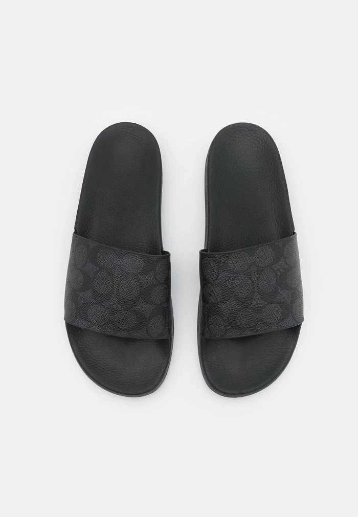 Brand new ๐ Coach SIGNATURE ๐งฅ COATEDPOOL SLIDE - Mules - Charcoal ๐ 4 Brand new ๐ Coach SIGNATURE ๐งฅ COATEDPOOL SLIDE - Mules - Charcoal ๐ - Image 4