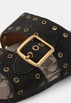 Wholesale 🤩 Coach ALLY - Mules - Black/oak 👍 -Coach Sales de21557447314ed0bca81e7eac47d7f2