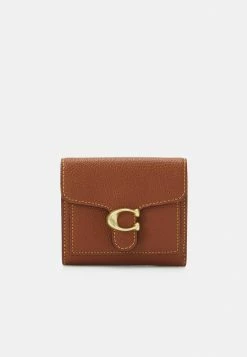 Cheap ✔️ Coach POLISHED PEBBLE TABBY SMALL WALLET - Wallet - Saddle ❤️