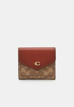 Best Pirce โค๏ธ Coach COLORBLOCK SIGNATURE SMALL WALLET - Wallet - Tan Rust โ๏ธ