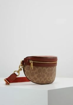 Flash Sale 🔔 Coach 🧥 COATED SIGNATURE FANNY PACK - Bum Bag - Tan Rust ✔️ -Coach Sales e78485de664f4e99b617e0779a3b7451