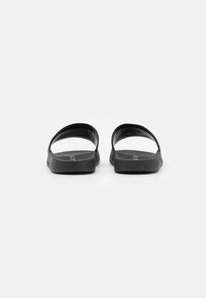 Cheapest ๐ Coach UDELE ๐งฅ COATED SLIDE - Mules - Charcoal/black โ 4 Cheapest ๐ Coach UDELE ๐งฅ COATED SLIDE - Mules - Charcoal/black โ - Image 4