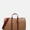 Budget 💯 Coach SIGNATURE GOTHAM DUFFLE UNISEX - Weekend Bag - Tan/rust 🥰