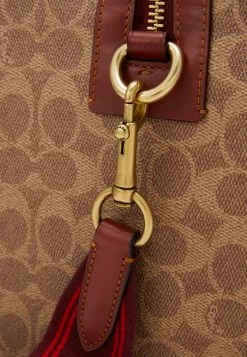 Budget 💯 Coach SIGNATURE GOTHAM DUFFLE UNISEX - Weekend Bag - Tan/rust 🥰 -Coach Sales ee6e95068a304d6888c52a29a8a3d48b