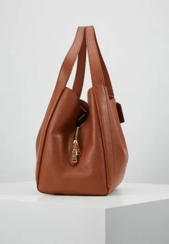 Outlet ✨ Coach POLISHED HADLEY - 👜 Handbag - Saddle 👏 -Coach Sales f0ff3af958e5470080478e1b2fbda17a