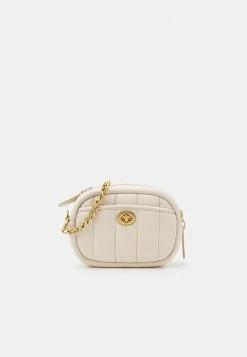 Cheap ❤️ Coach QUILTED CAMERA BAG - Across Body Bag - Chalk 🌟
