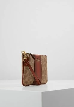Cheap 🔥 Coach 🧥 COATED SMALL WRISTLET - Wallet - Tan Rust 💯 -Coach Sales fb83898b04b14e0a941a75011452a9ec