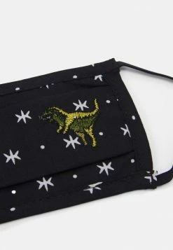 Budget 🔔 Coach REXY STAR DOT FACE MASK - Community Mask - Black/white 🧨 -Coach Sales fd1422acb676484b8b3875b01b91a934